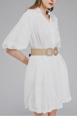 Sparkly Double Buckle Elasticated Belt