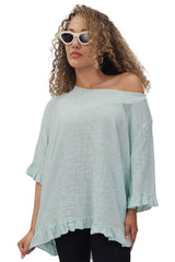 Plain Tunic Cotton Top