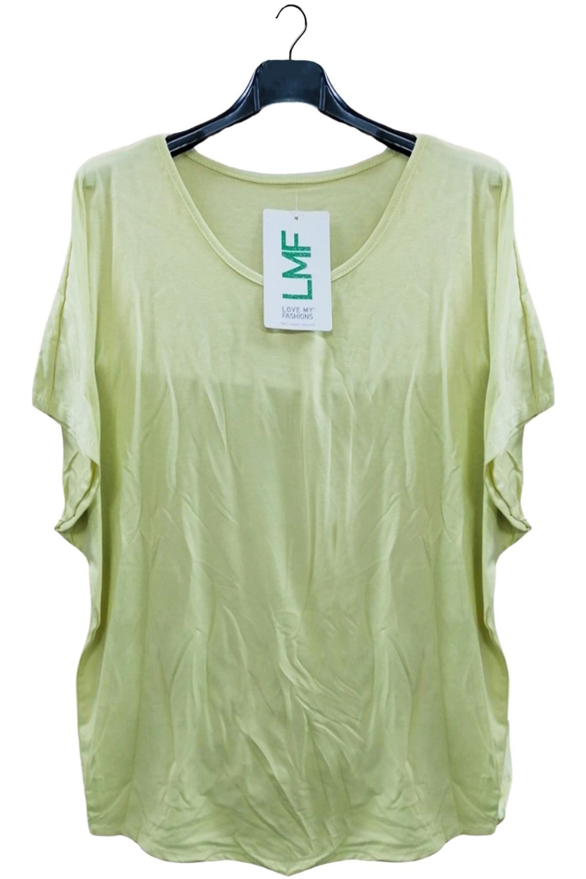 Plain Short Sleeve Top