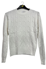 cable knit jumper