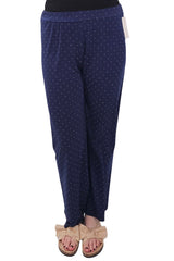 Diamante Pattern Wide Leg Trousers