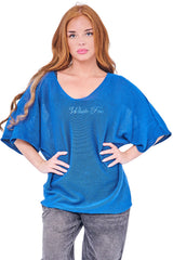 Plain Fine-Knit Texture Cotton Top