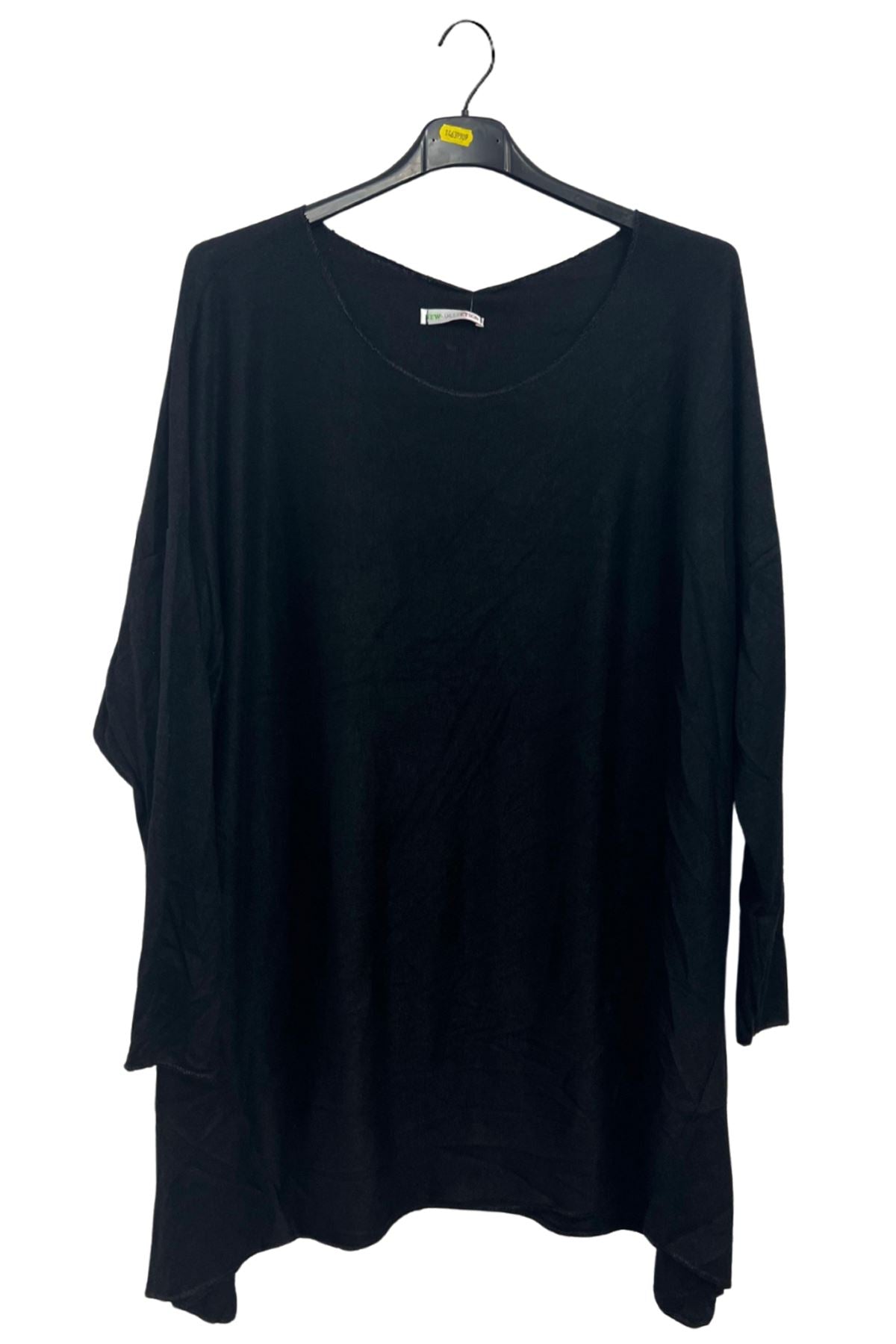 Plain Asymmetric Hem Top