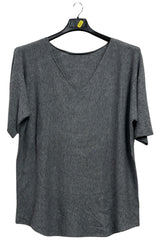 Plain Soft Knit Tunic Top
