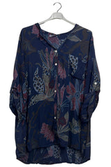 floral button up shirt wholesale