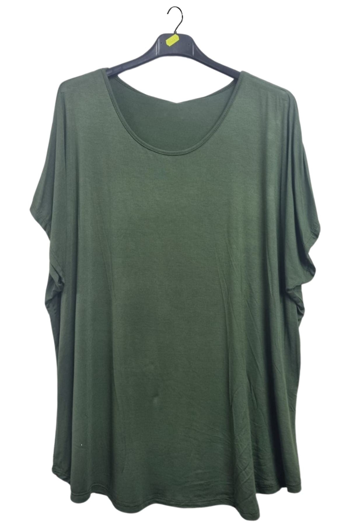 Plain Short Sleeve Top