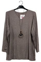 Plain Necklace Top