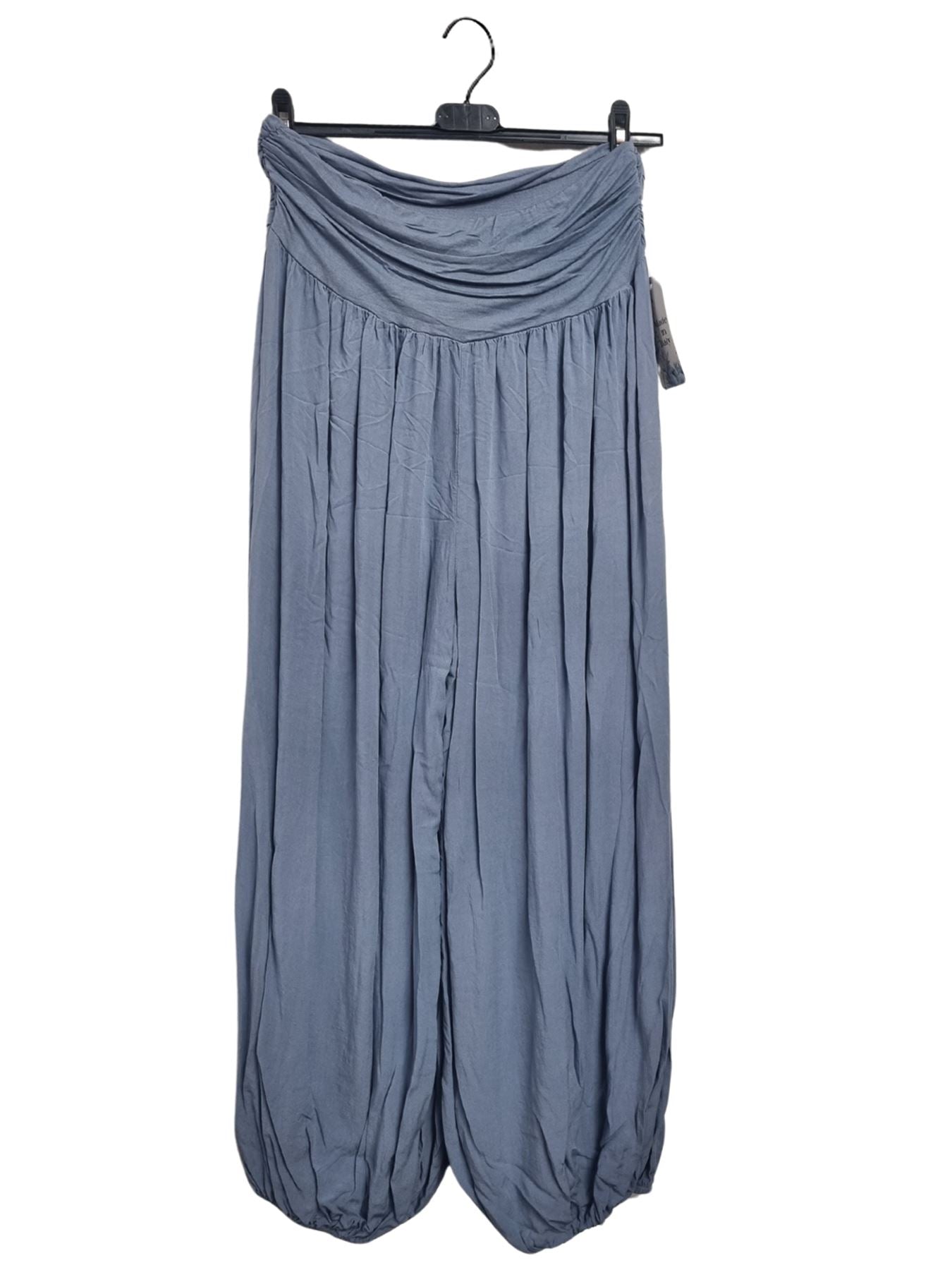 Plain High Waist Harem Pants