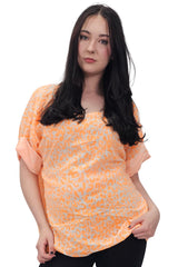 Leopard Print Tunic Cotton Dress