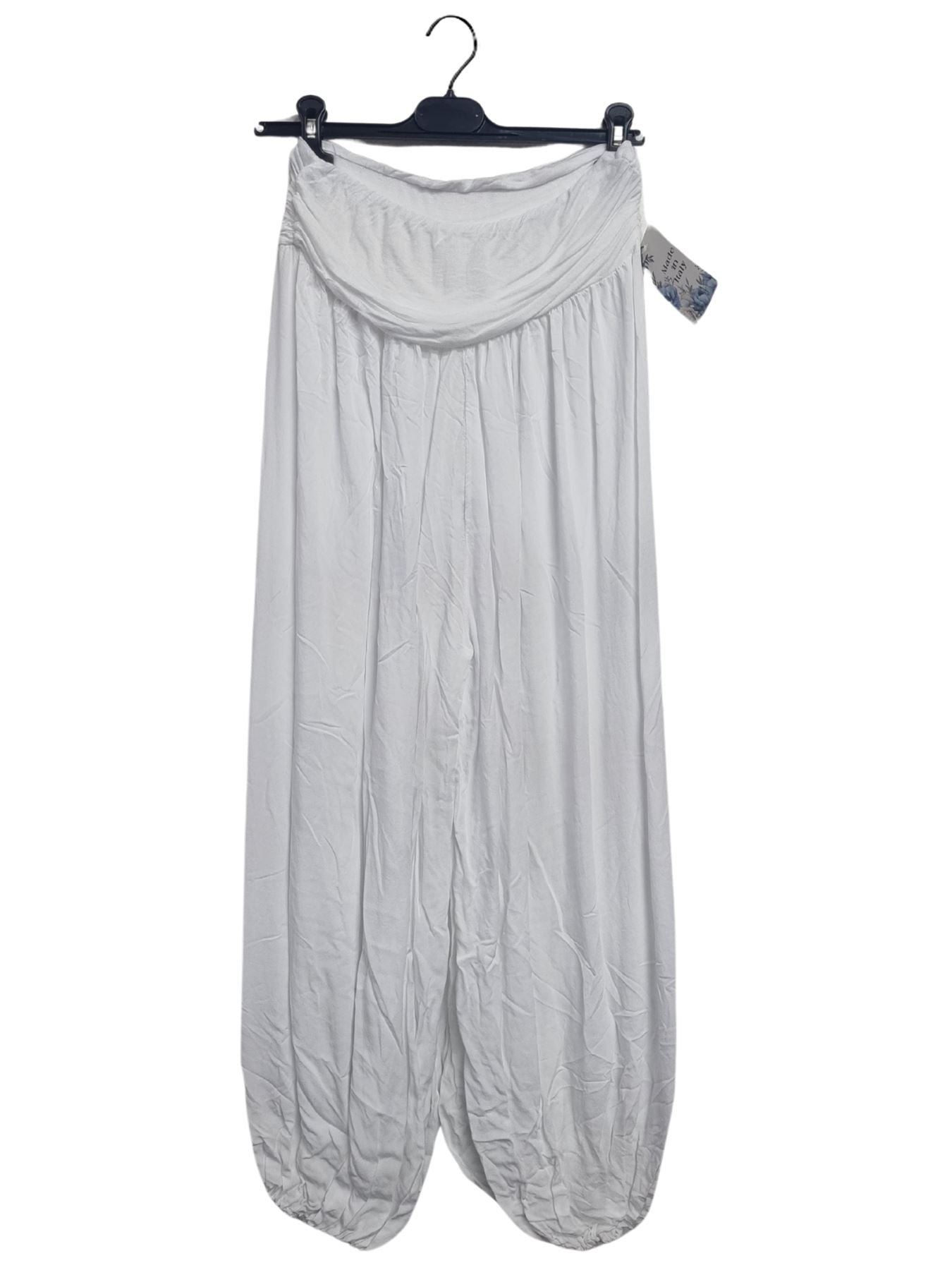 Plain High Waist Harem Pants