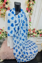 Heart Print Scarves