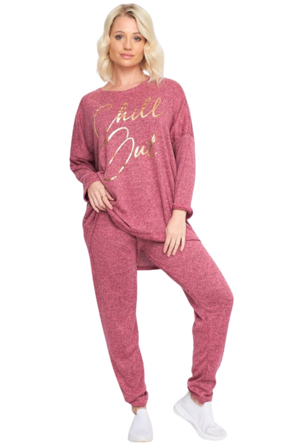 Italian Chill Out Gold Foil Logo Loungewear