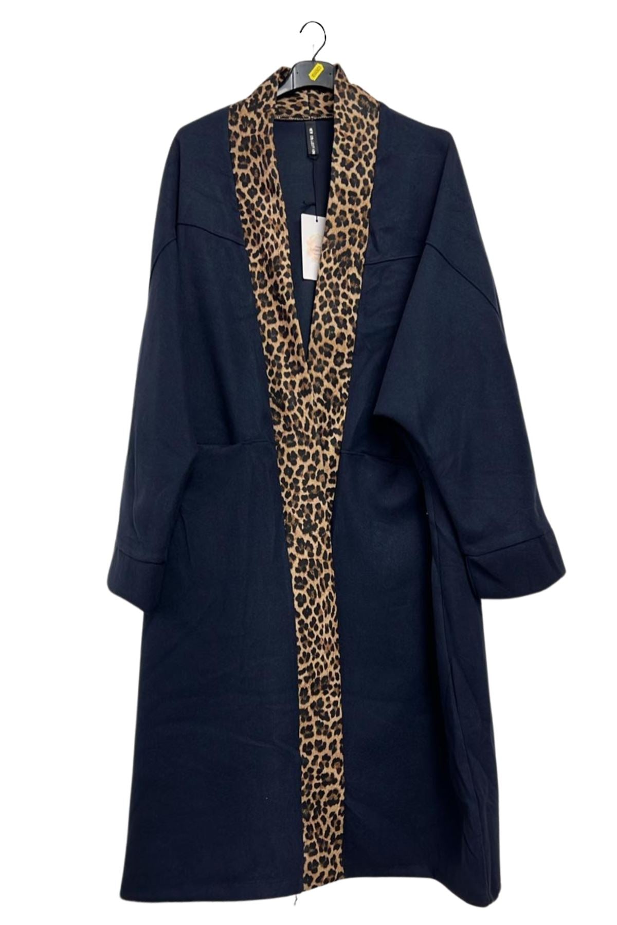 women leopard edge coat wholesale