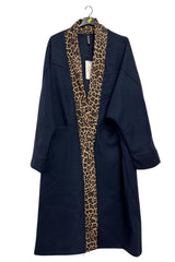 women leopard edge coat wholesale