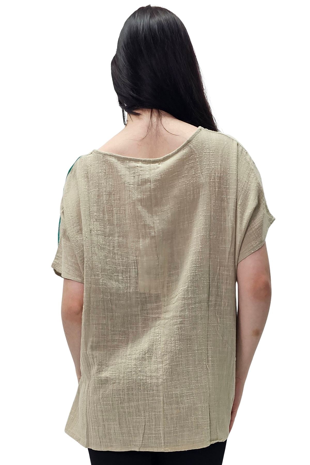 As Free As Air Print Cotton Top