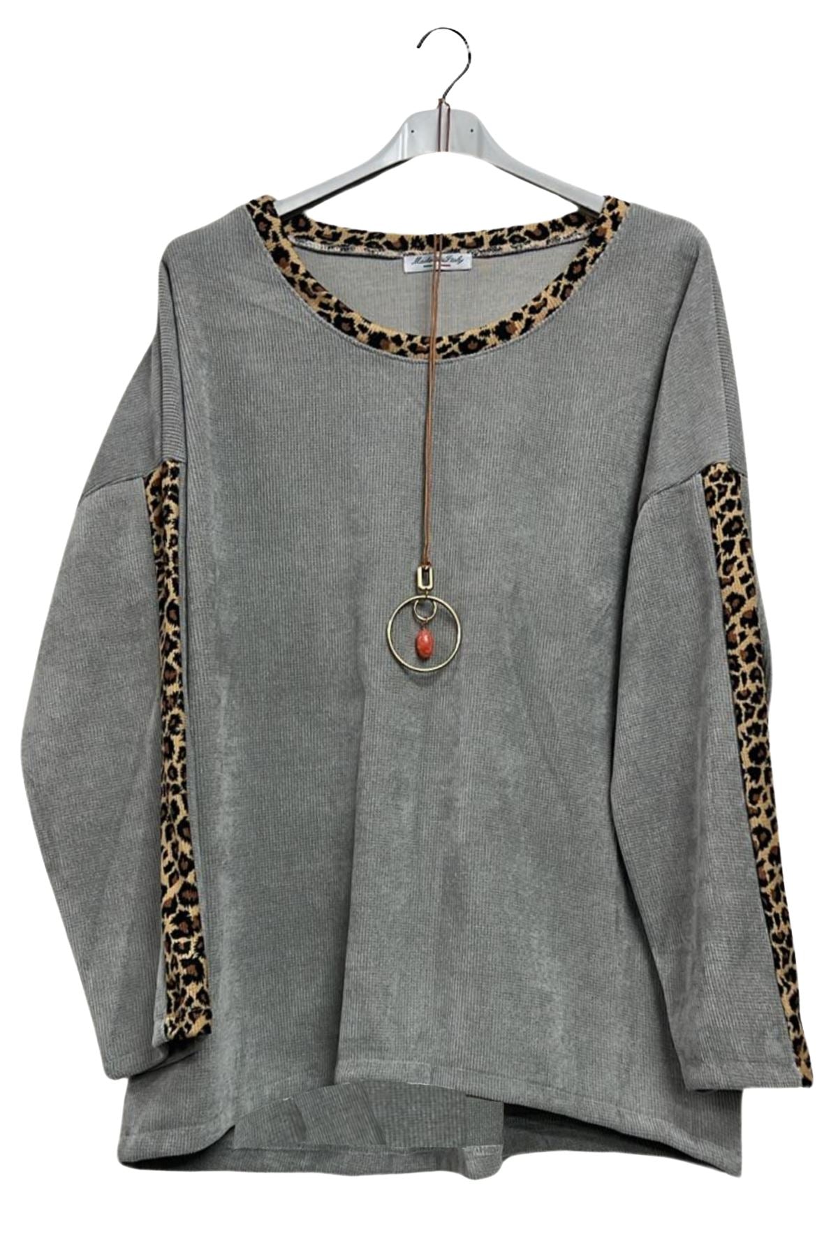 Plain Drop Shoulder High Low Hem Cotton Top