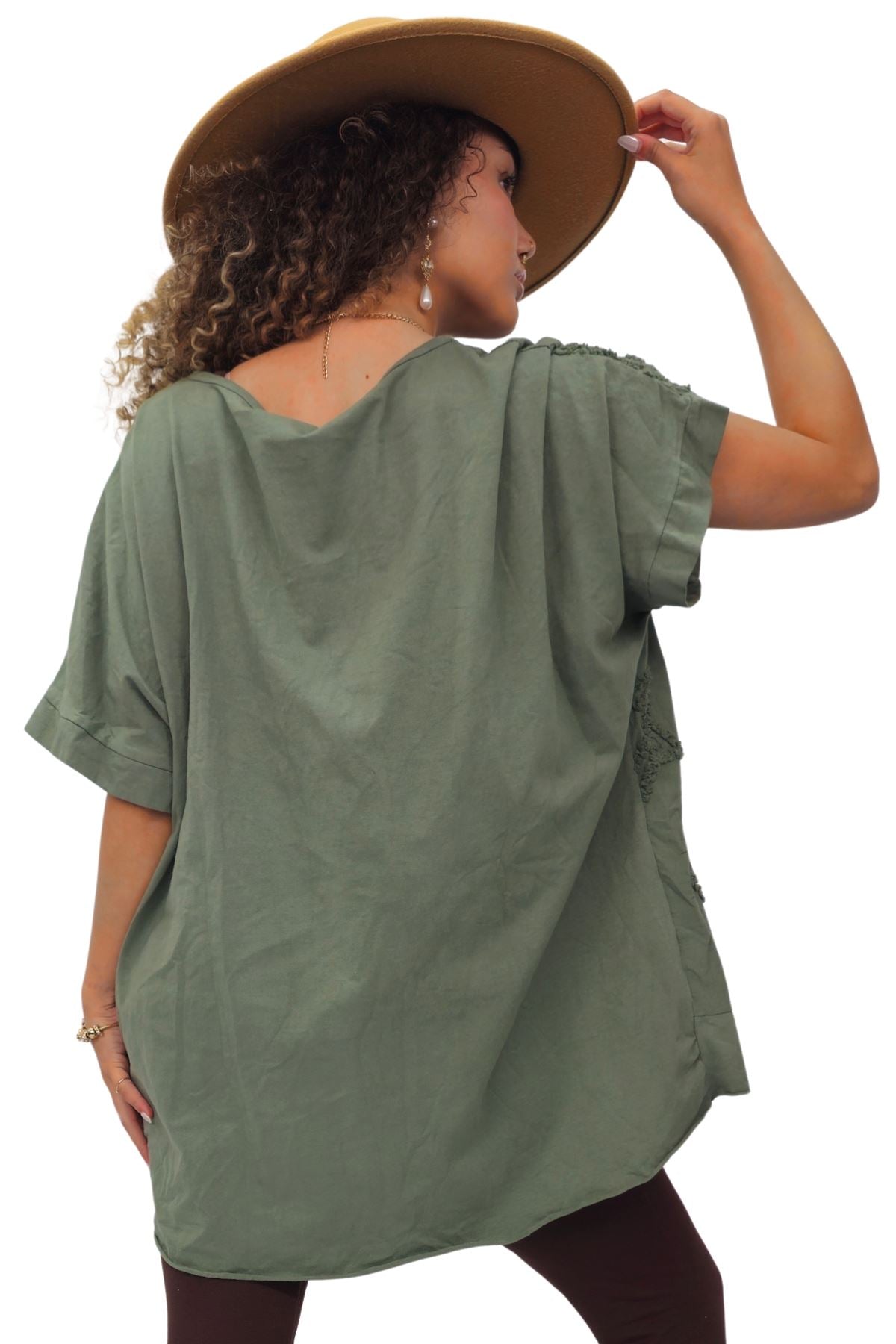Star Pattern Cotton Top