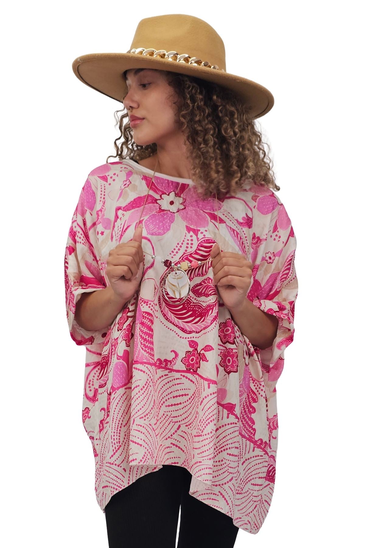 Floral Botanical-Inspired Aesthetic Style Necklace Top