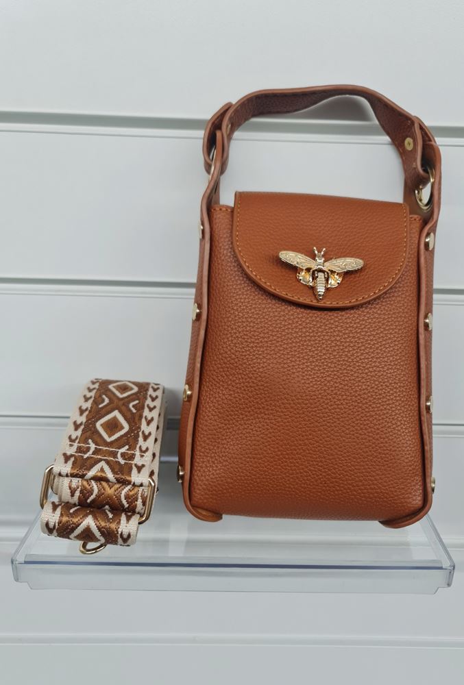 Bee Buckle Shoulder Bag