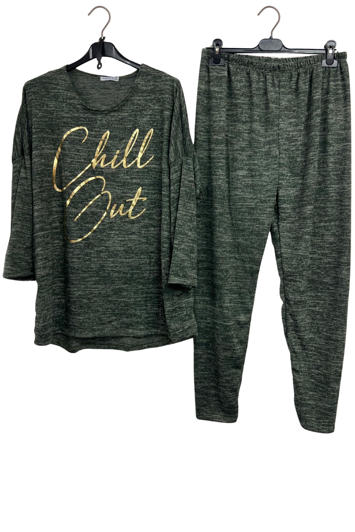 Italian Chill Out Gold Foil Logo Loungewear