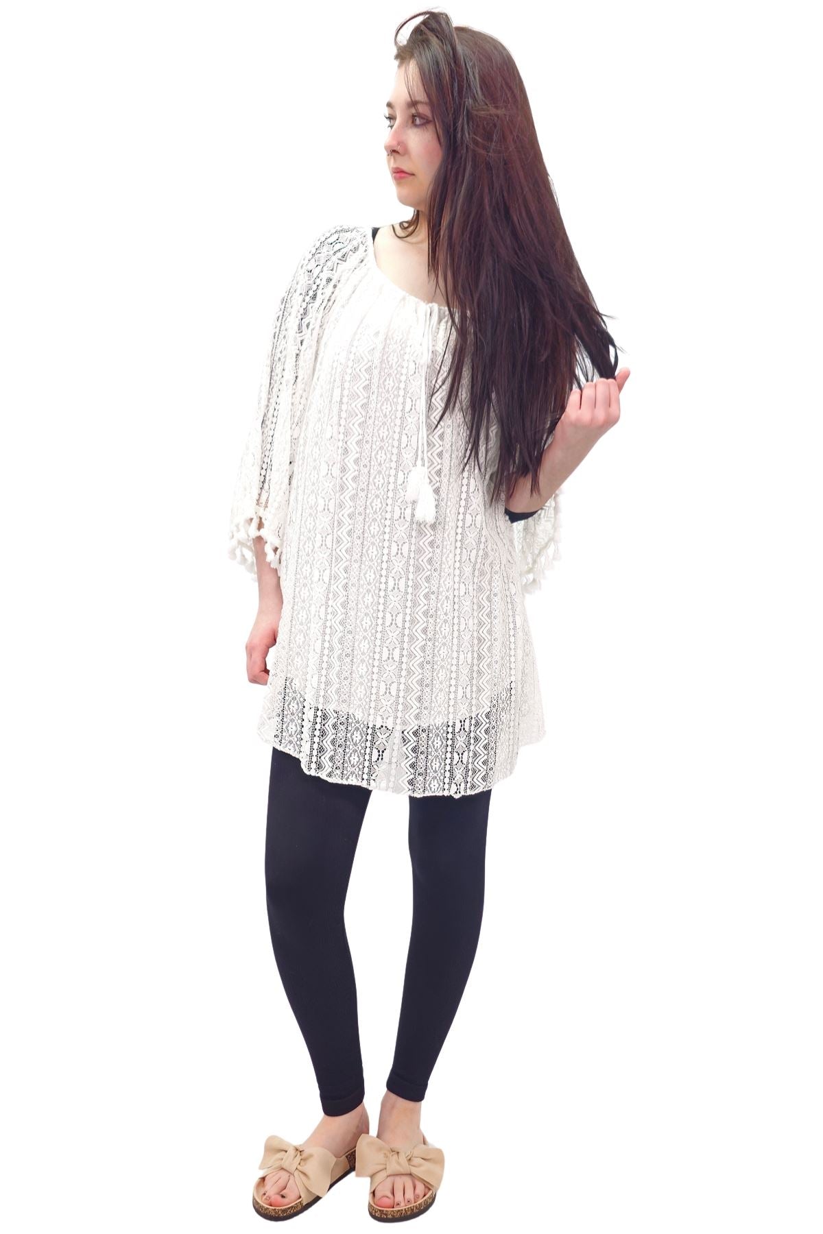 Intricate Crochet Pattern Cotton Dress