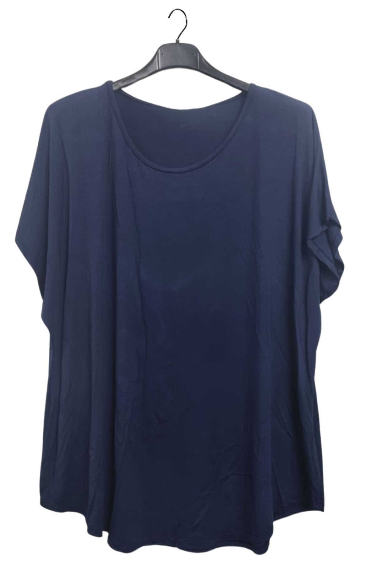 Plain Short Sleeve Top