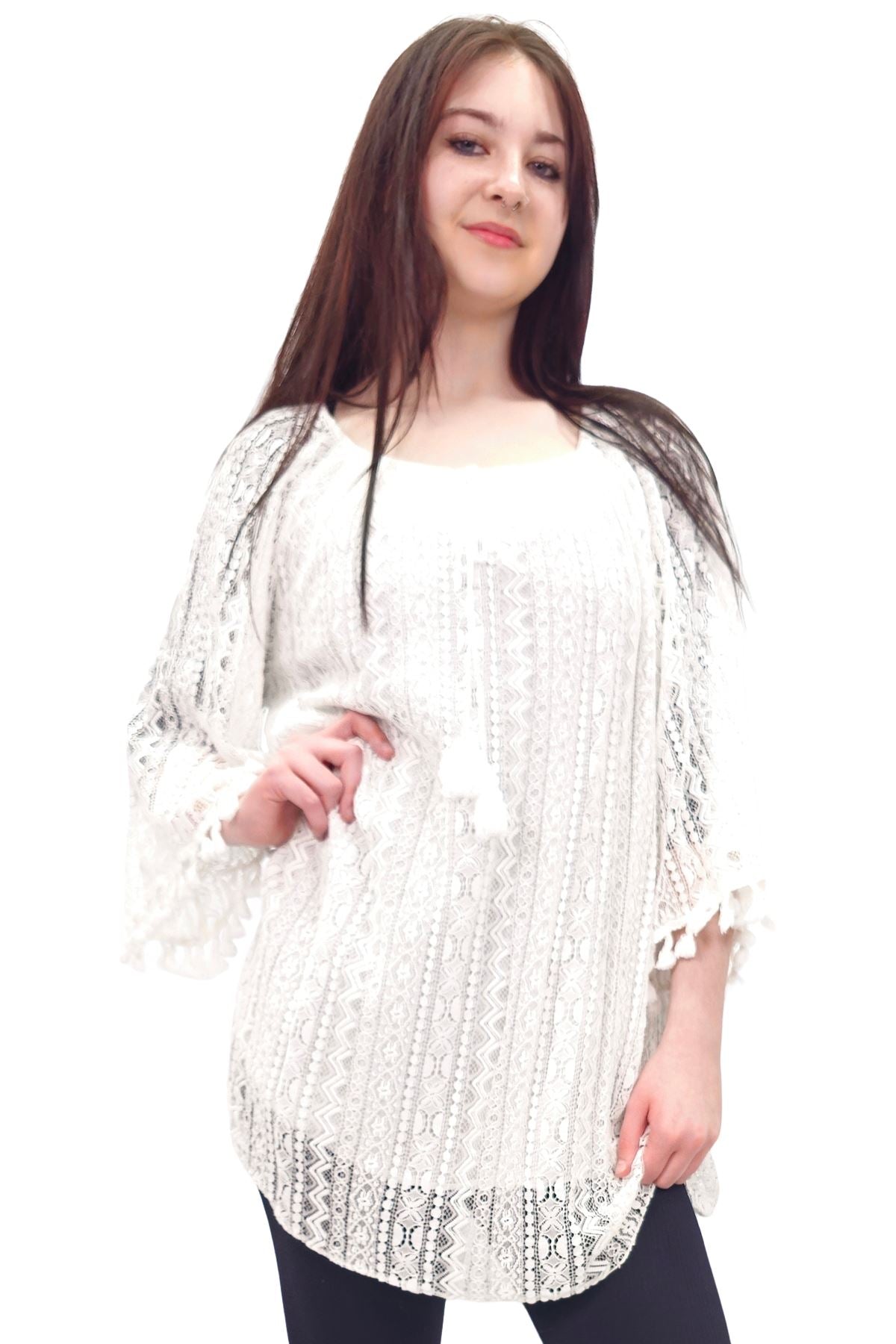 Intricate Crochet Pattern Cotton Dress