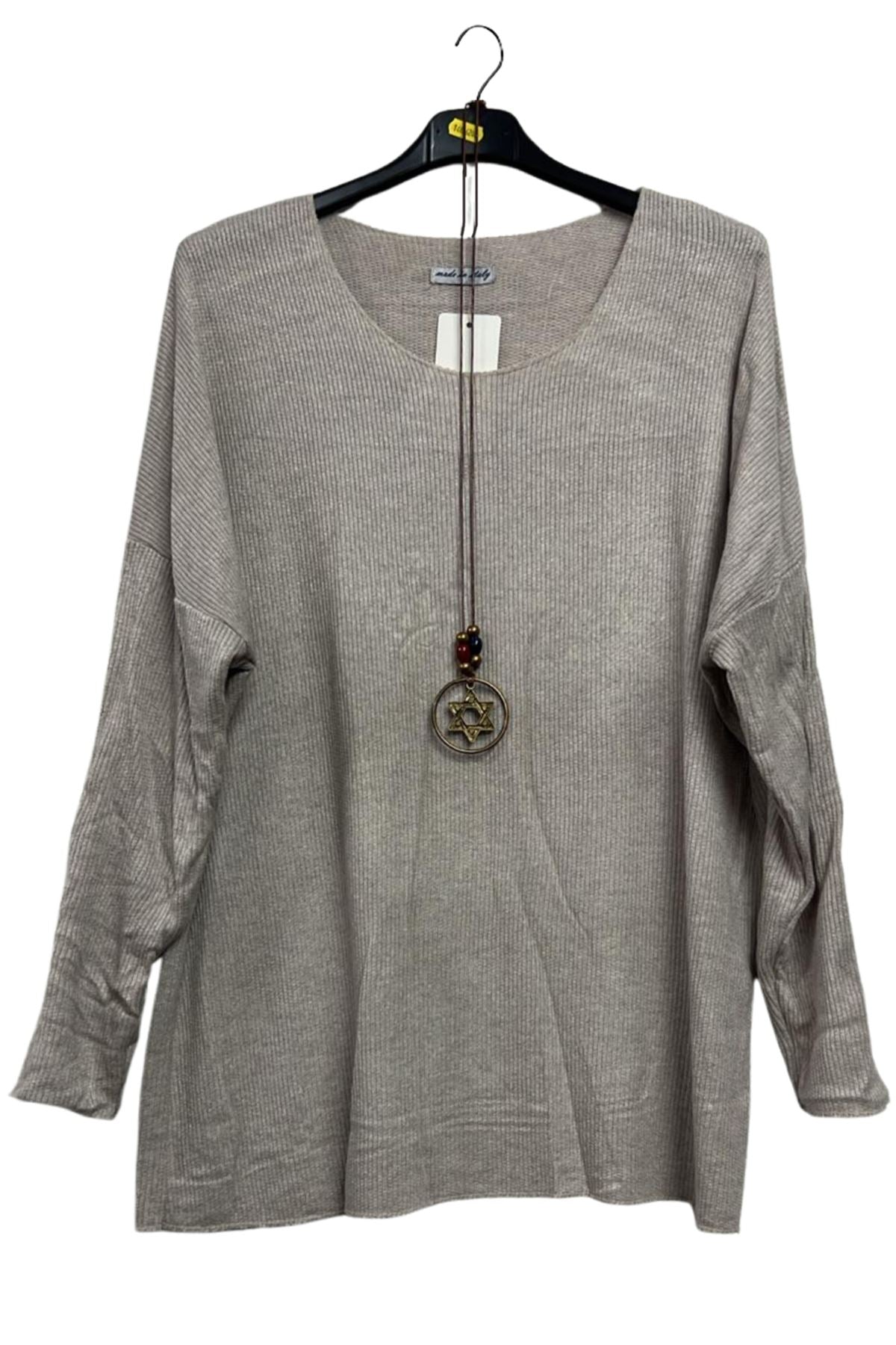 plain drop shoulder knit top wholesale bulk