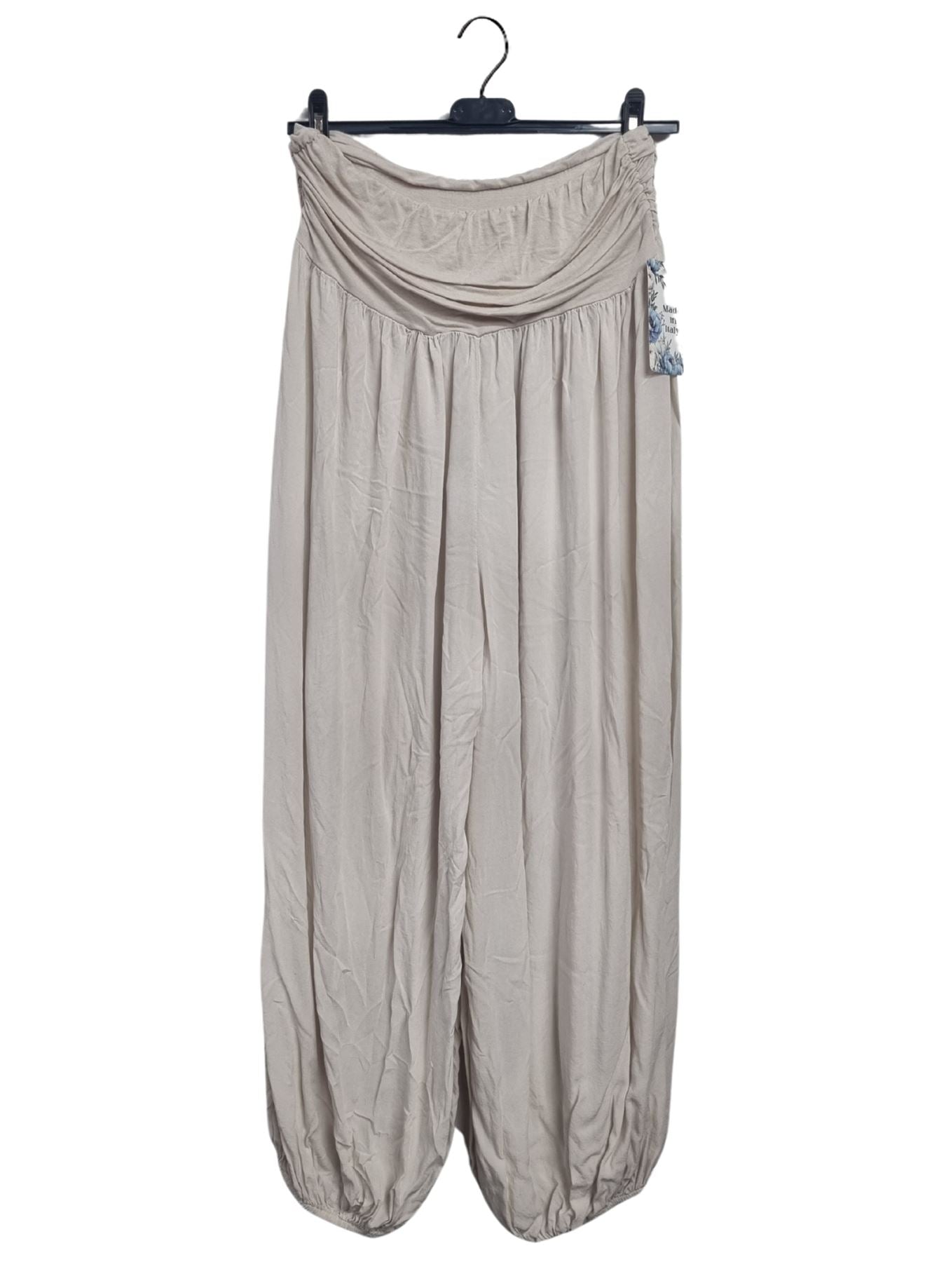 Plain High Waist Harem Pants