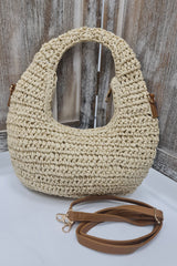 Straw Boho Chic Shoulder Bag