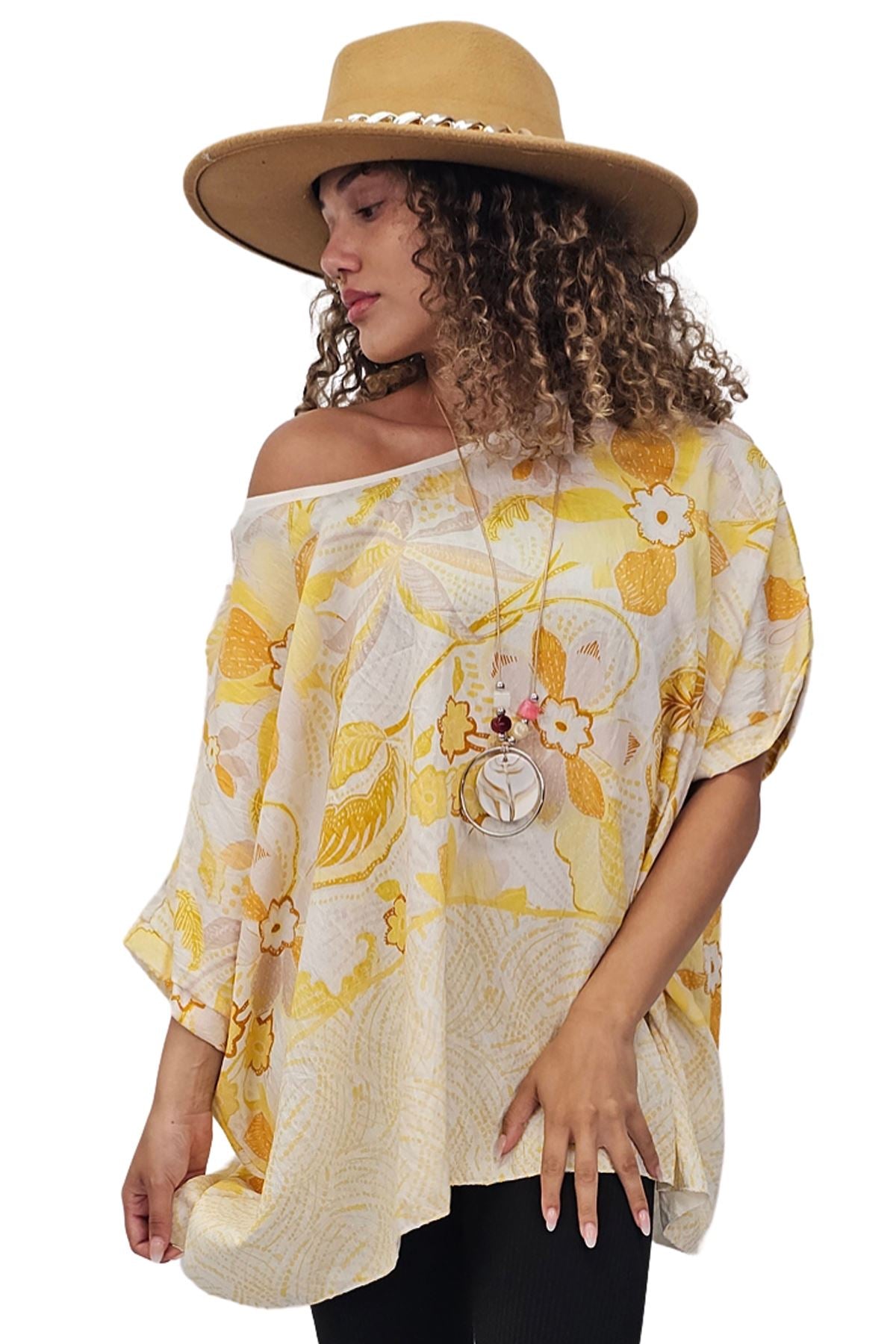 Floral Botanical-Inspired Aesthetic Style Necklace Top