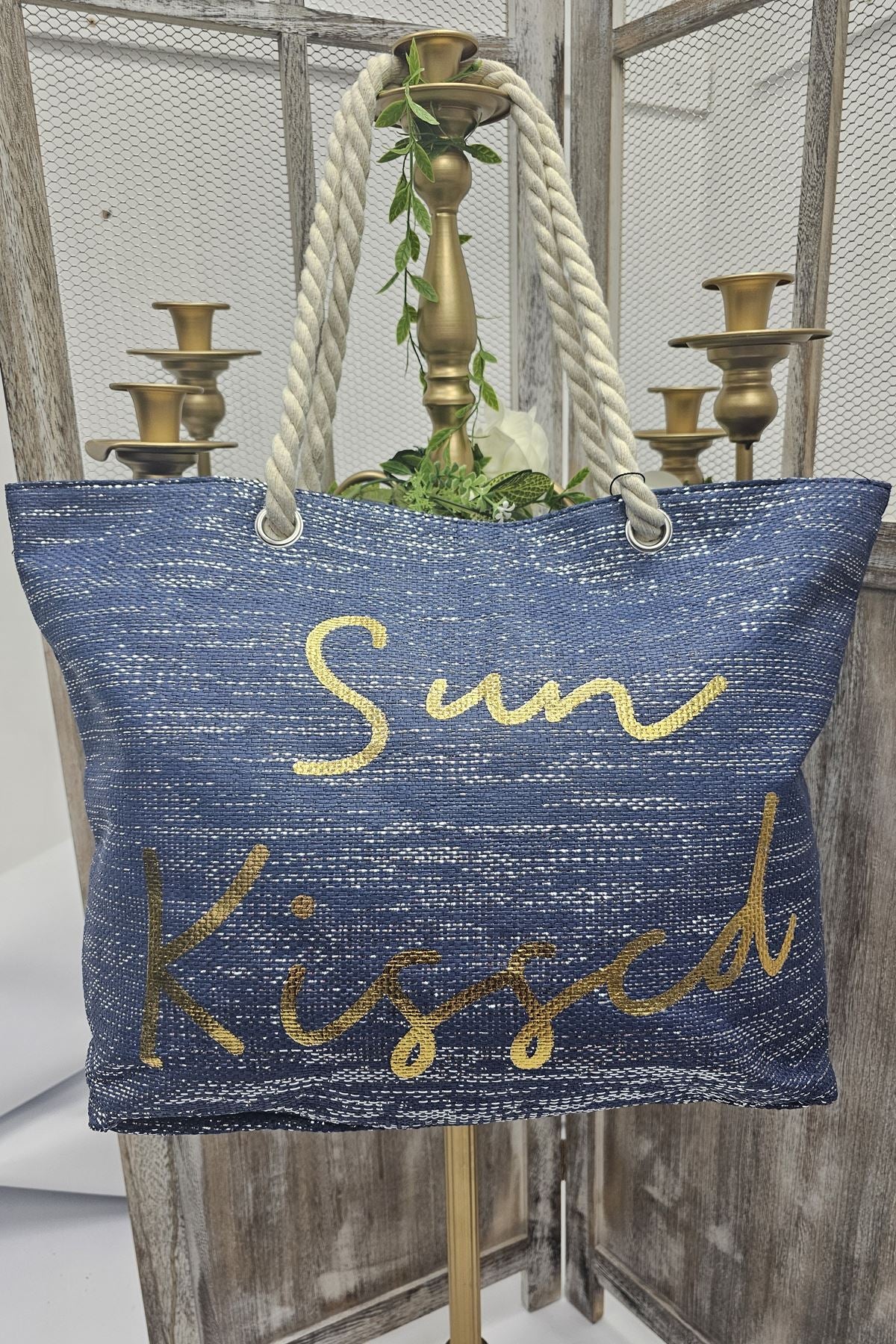 Sum Kissed Pattern Shoulder Bag