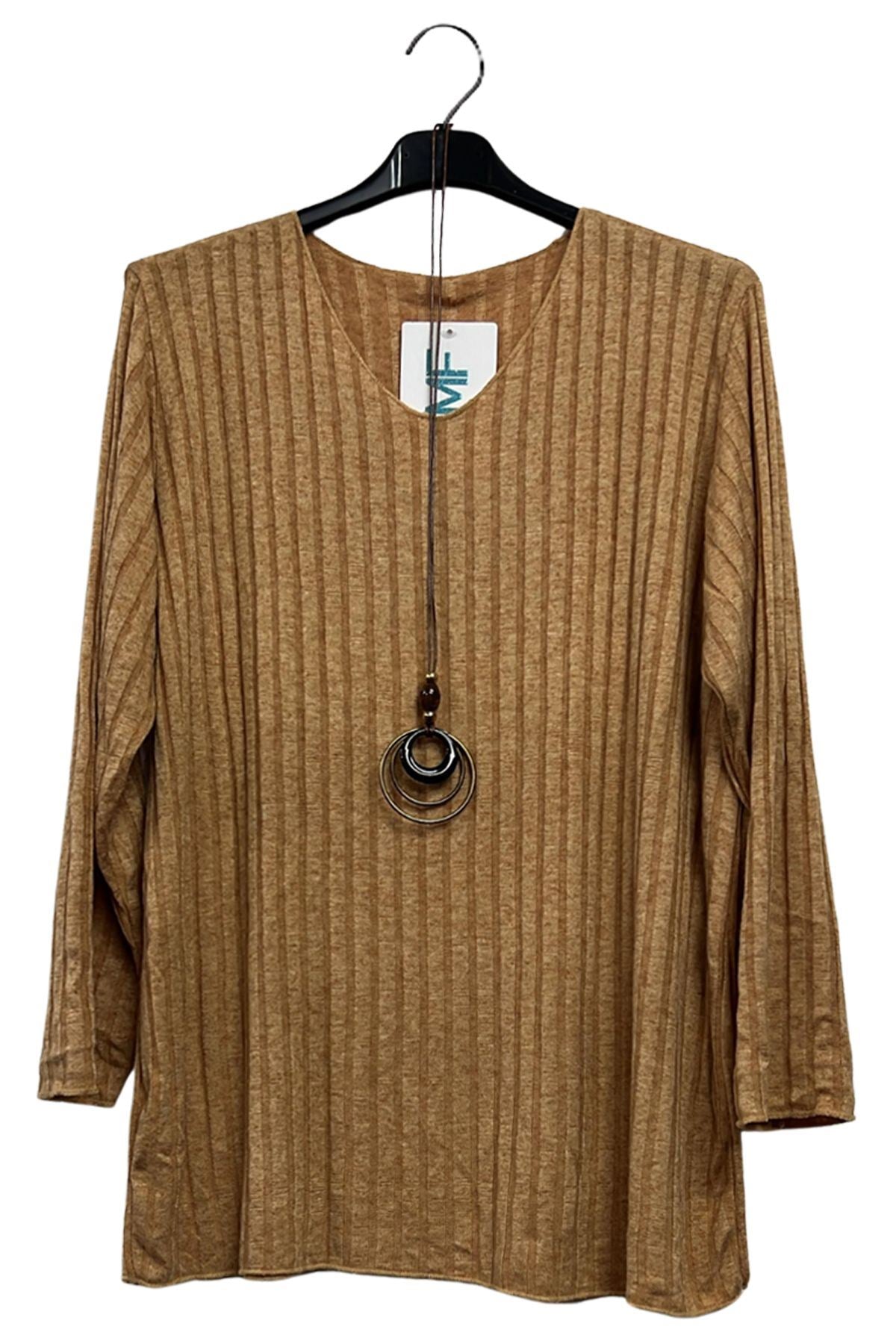 Plain Necklace Top