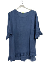Plain Tunic Cotton Top