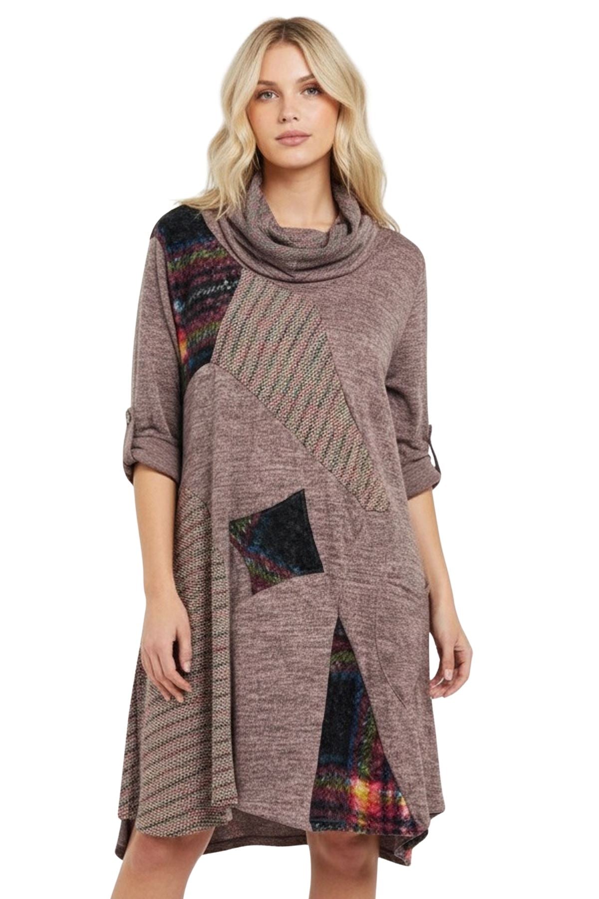 fashion patchwork shirt