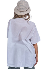 Plain Lace Detailing Cotton Shirt
