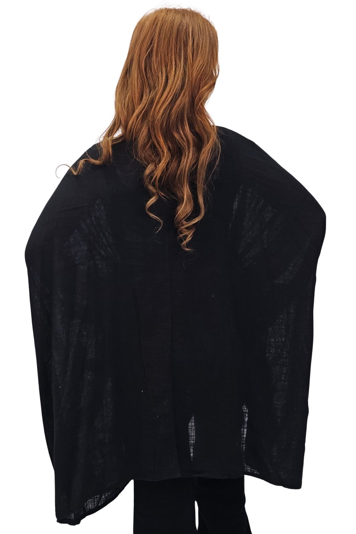 Plain Hanky Hem Oversized Cotton Top