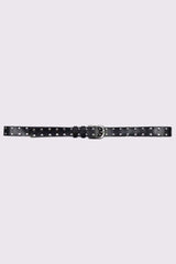 Studs Thin Buckle Belt