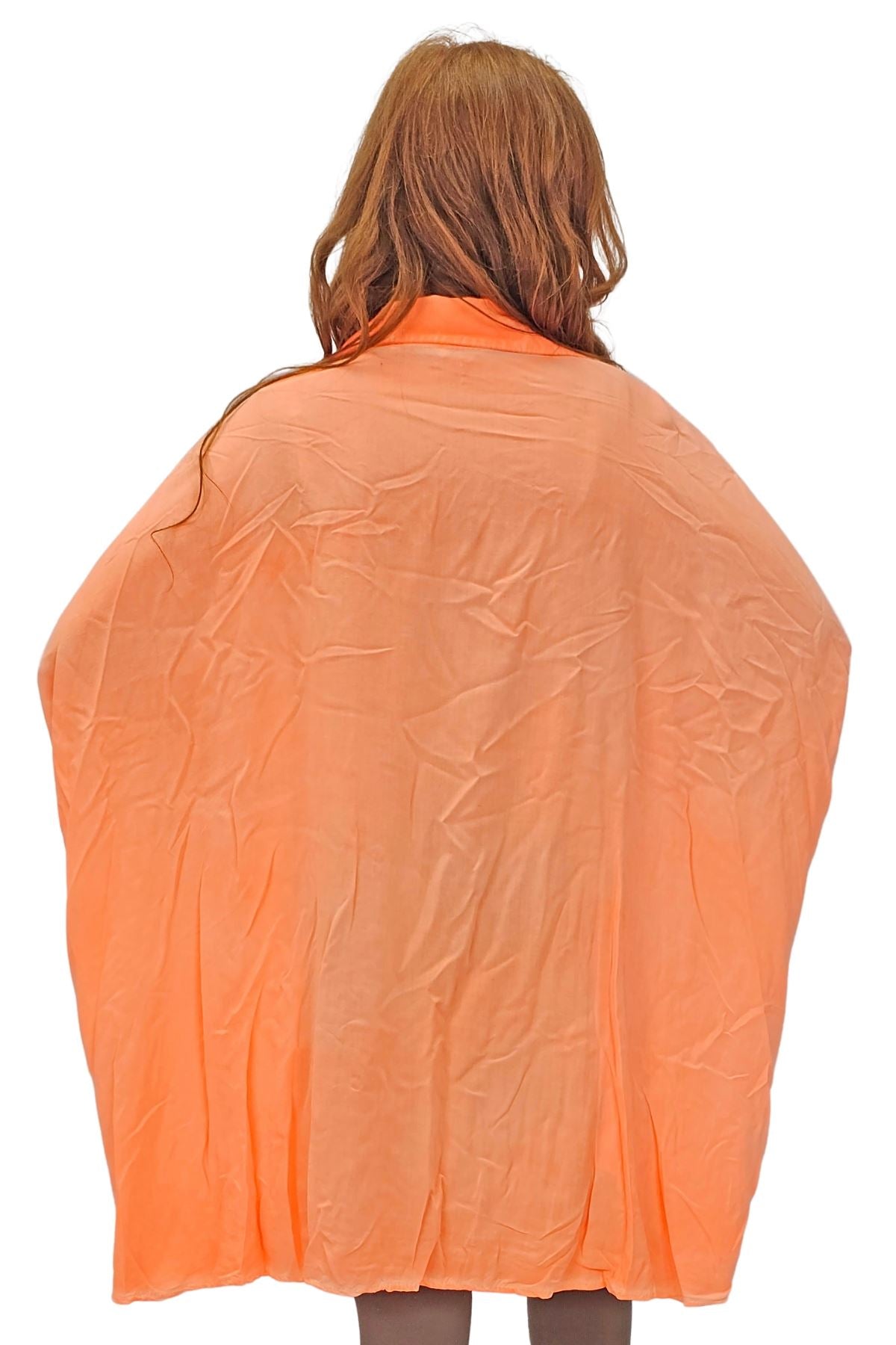 Plain Down Shoulders Button Up Shirt