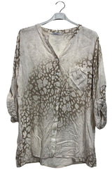 animal print pocket shirt b2b