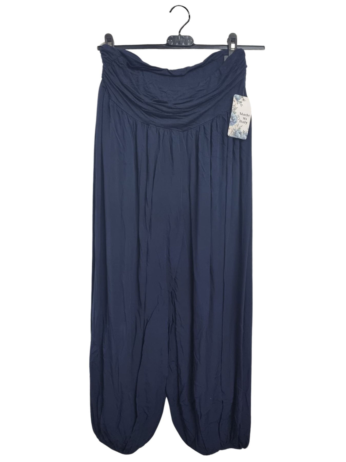 Plain High Waist Harem Pants
