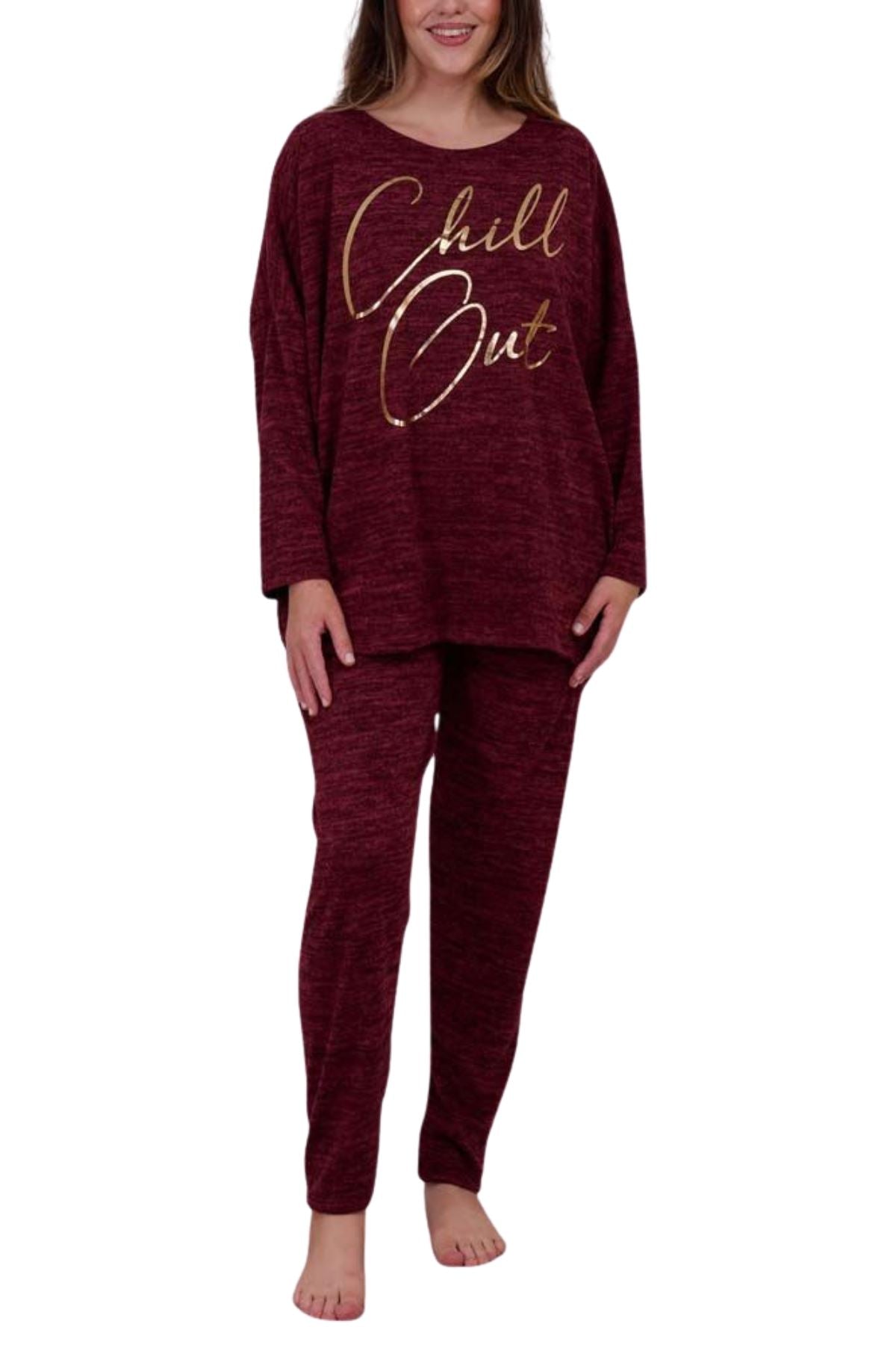 Italian Chill Out Gold Foil Logo Loungewear
