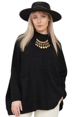 Knitted Front Pocket Jumper