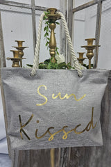 Sum Kissed Pattern Shoulder Bag