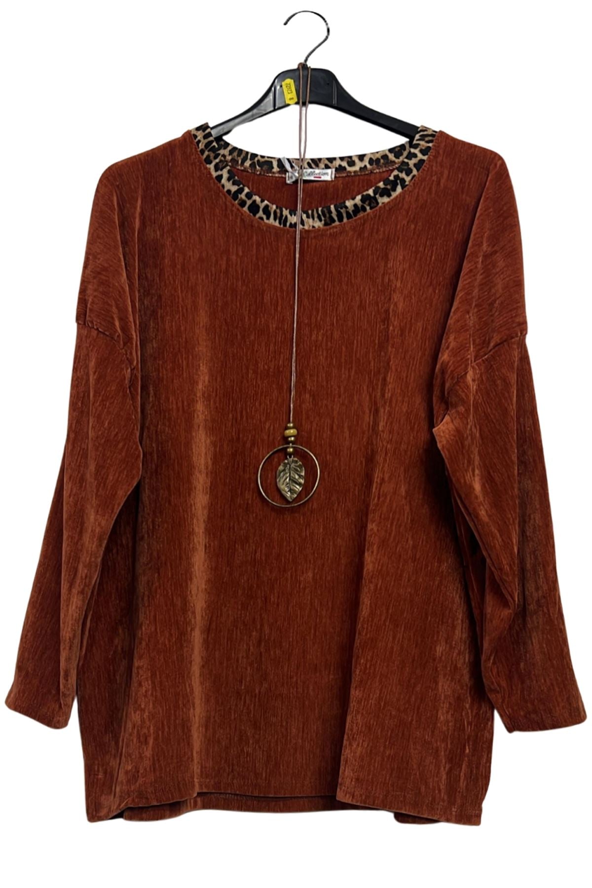Plain Dropped Shoulders Tunic Top