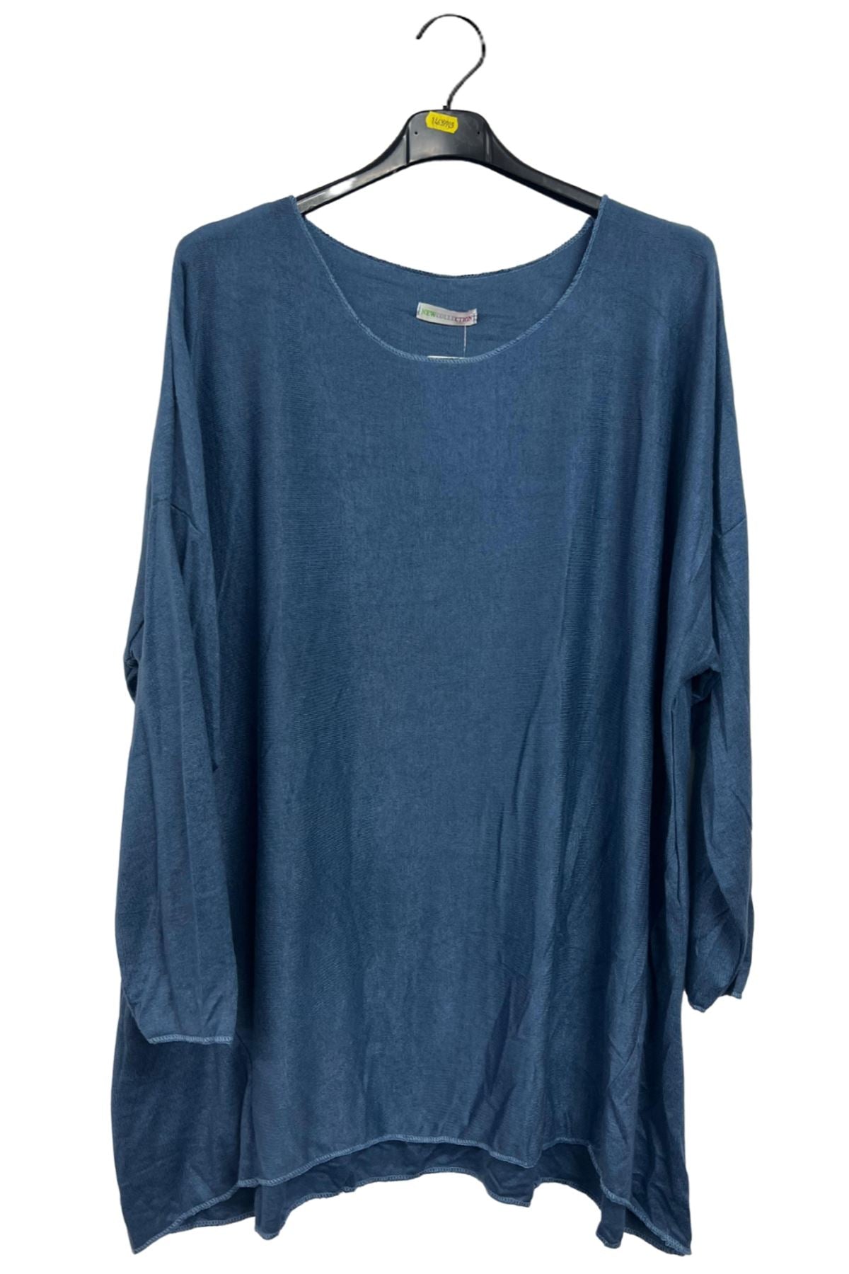 Plain Asymmetric Hem Top