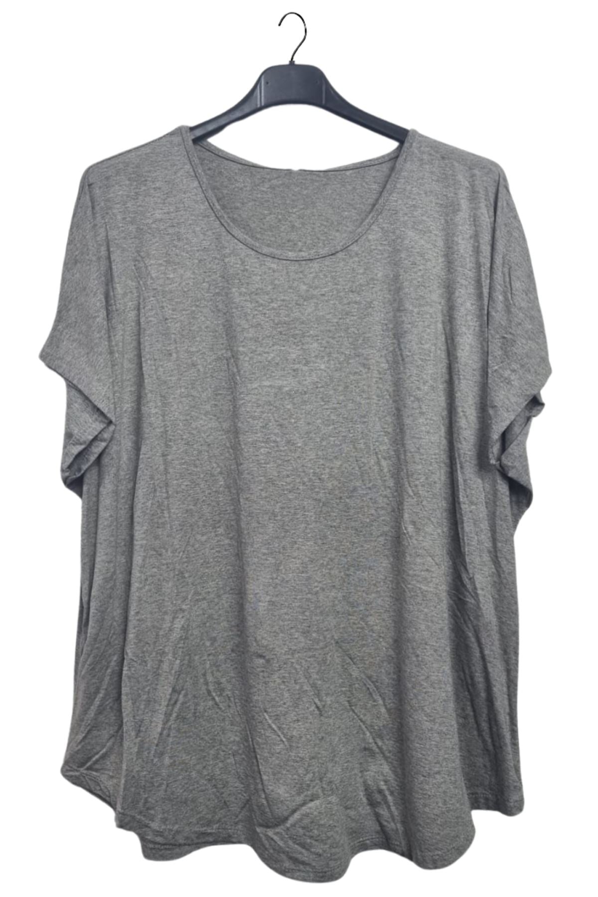 Plain Short Sleeve Top