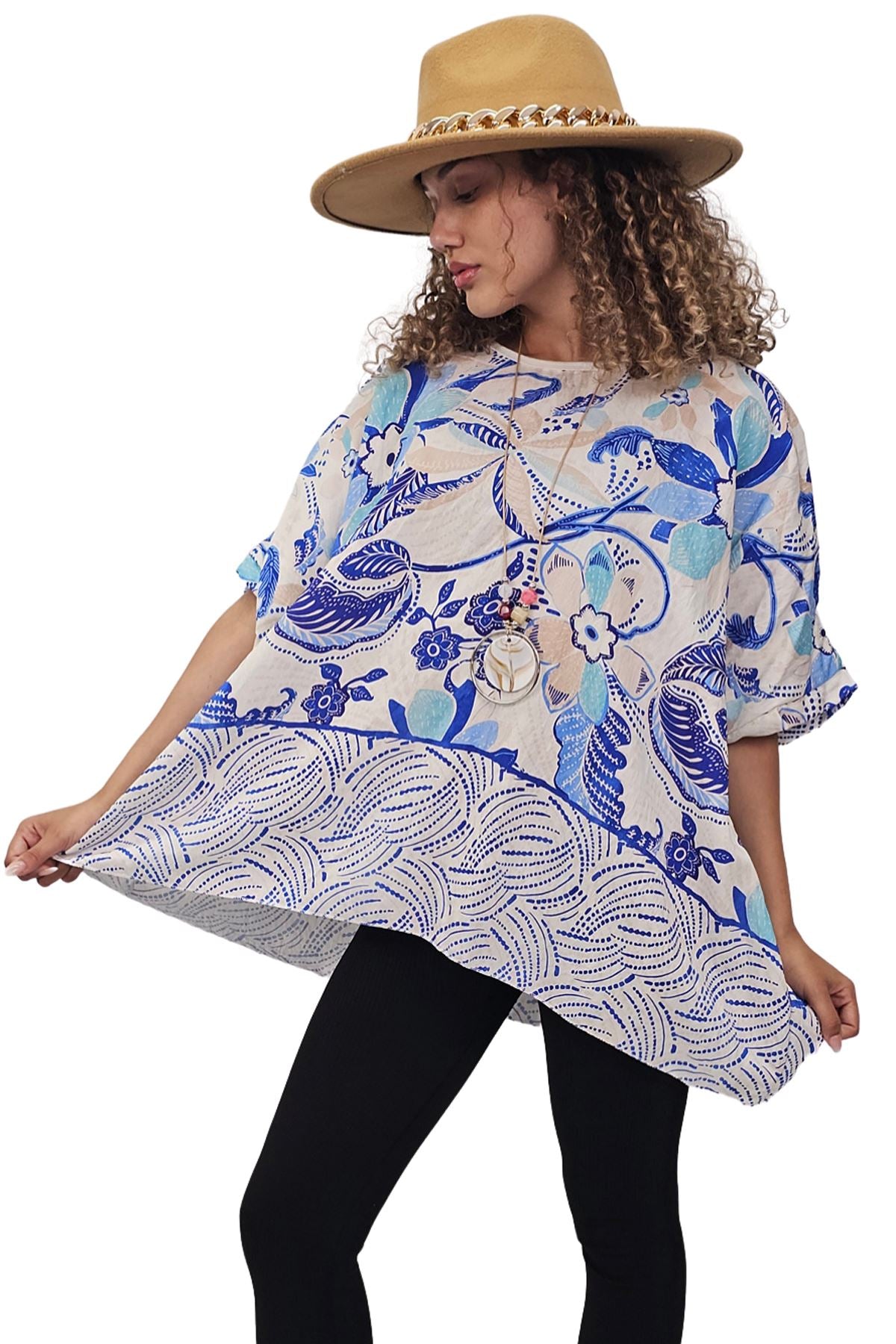 Floral Botanical-Inspired Aesthetic Style Necklace Top