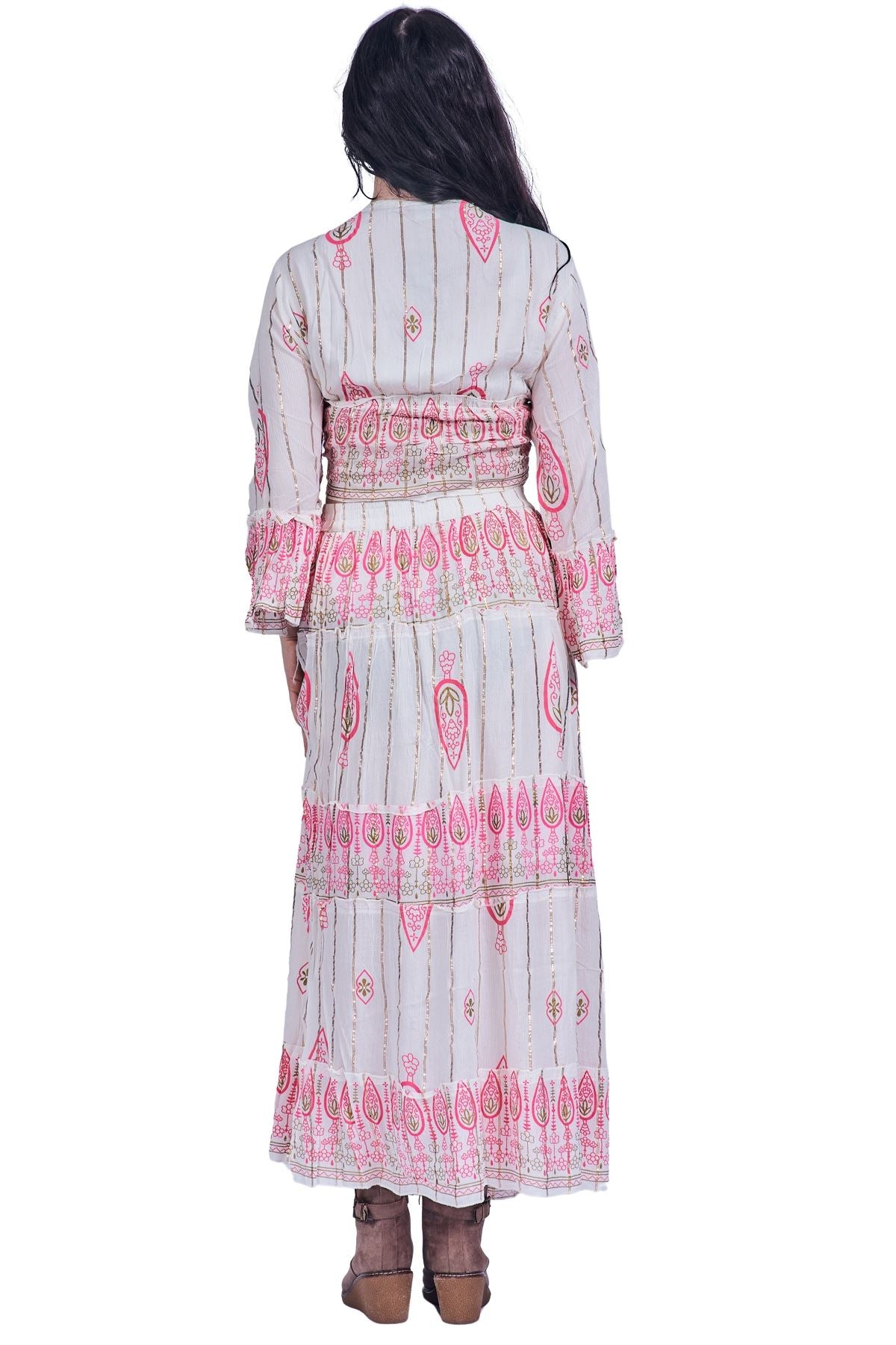 Vintage Print Bohemian Style Co-Ord Set
