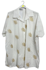 Multi Pattern Button-Up Front Cotton Shirt